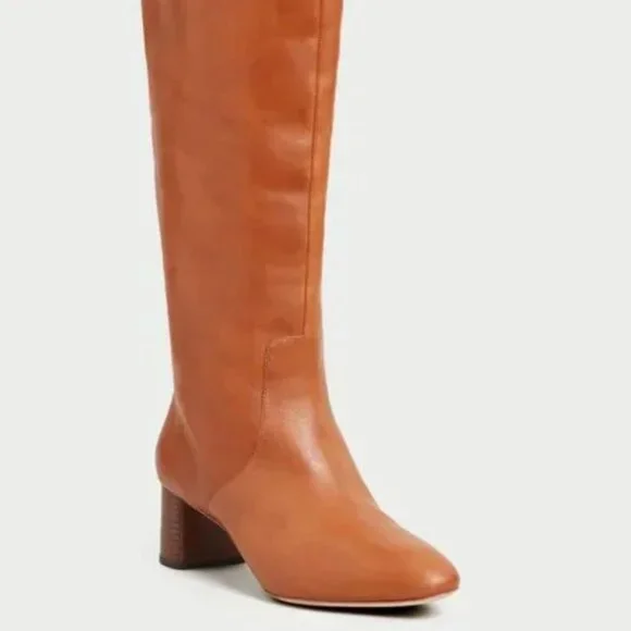 New Loeffler Randall Gia Cognac Tall Boot Size 9.5 - Picture 6 of 8